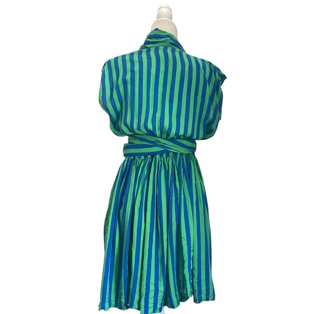 State of Georgia The Point Dress Whippy Stripe Wrap Style by Georgia Hall - Picture 5 of 13